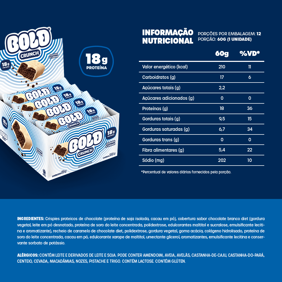 BOLD CRUNCH COOKIES & CREAM - Image 4