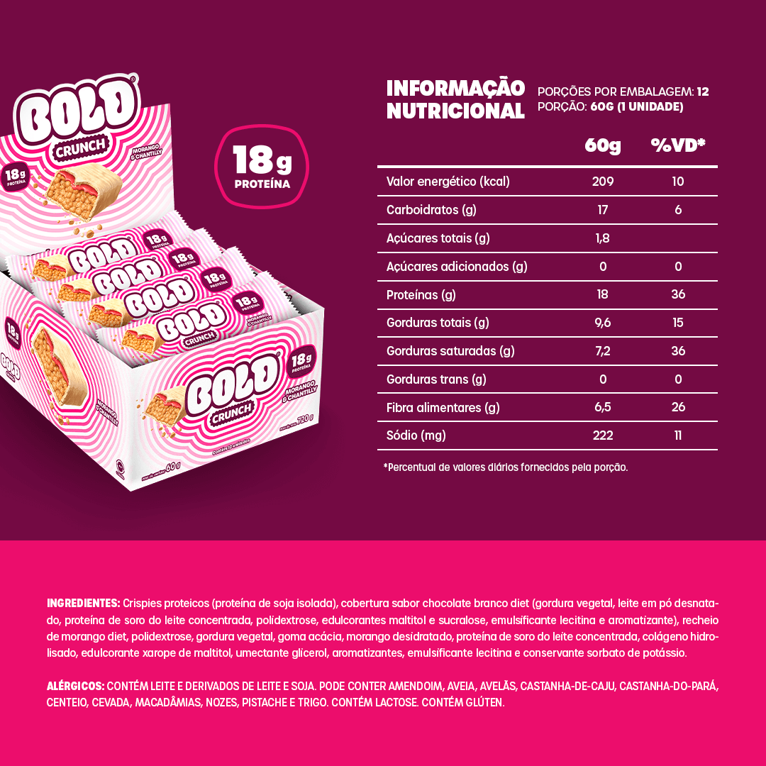 BOLD CRUNCH MORANGO & CHANTILLY - Image 4