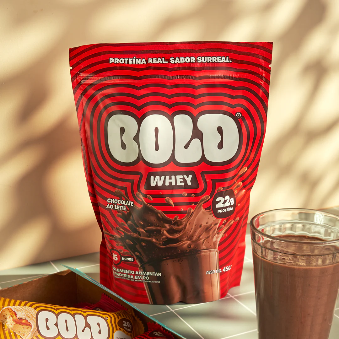 BOLD WHEY CHOCOLATE AO LEITE (450g) - Image 3