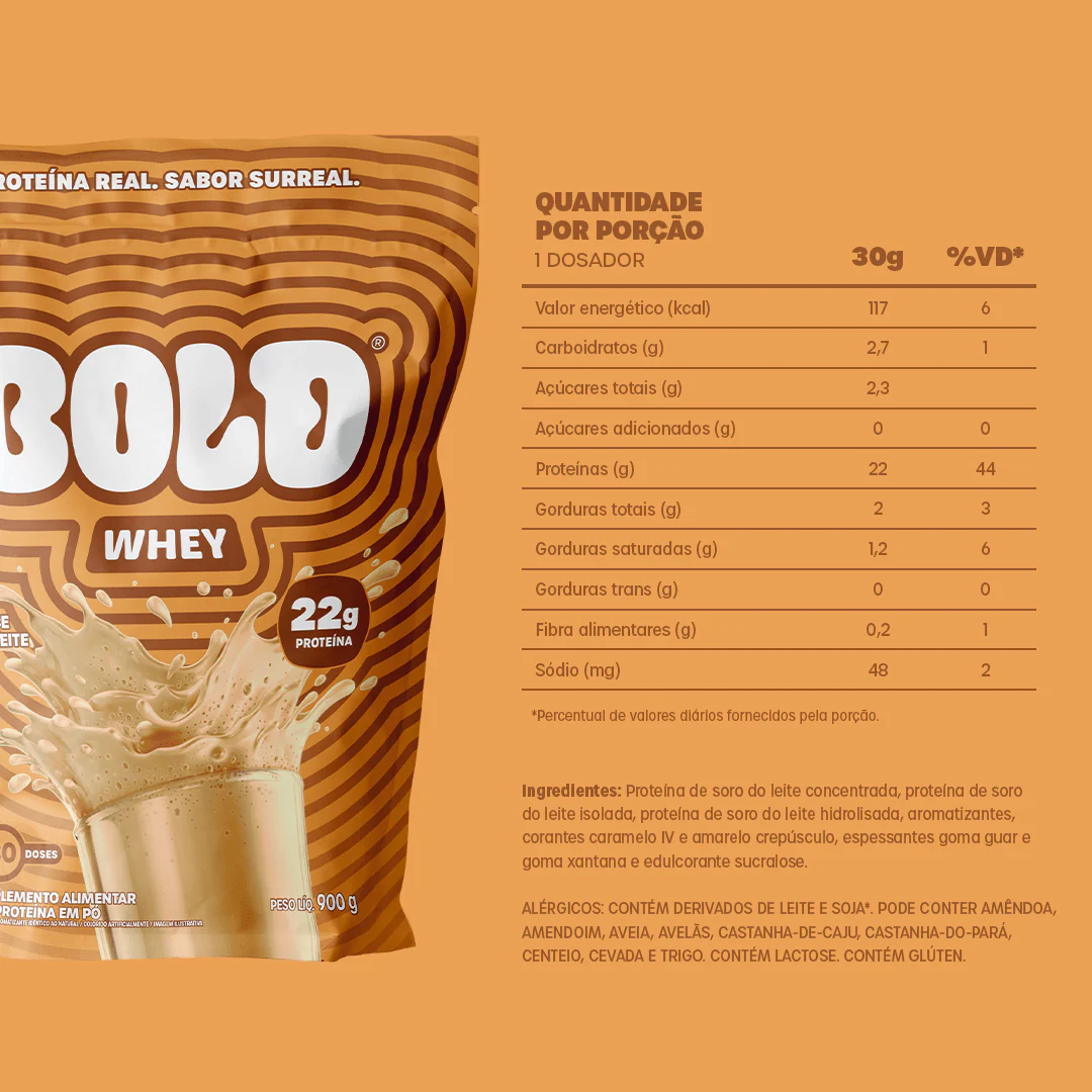 BOLD WHEY DOCE DE LEITE (900g) - Image 4
