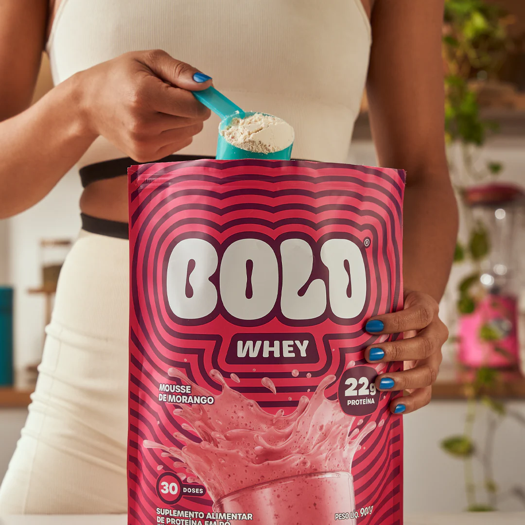 BOLD WHEY MOUSSE DE MORANGO (900g) - Image 3